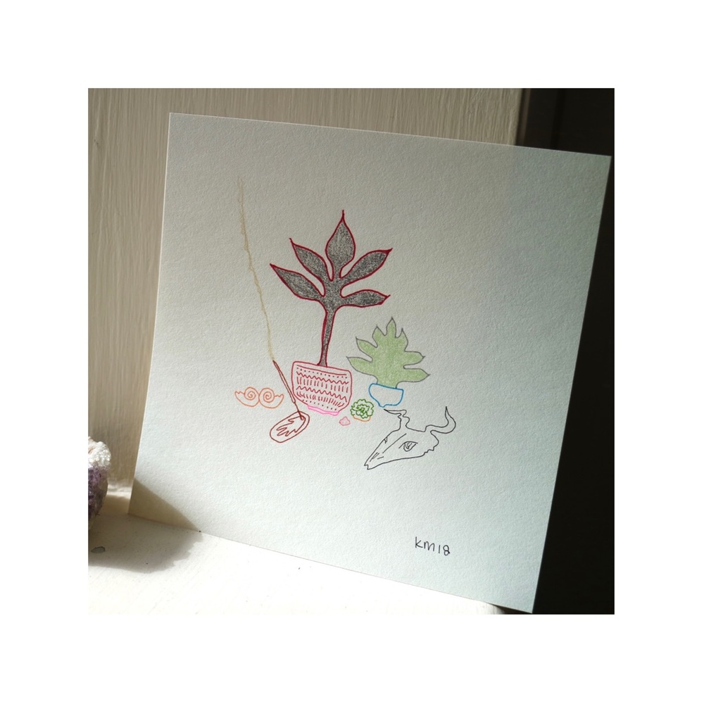 ORIGINAL DRAWING with INK + PENCIL